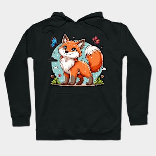 Enganging Fox Hoodie